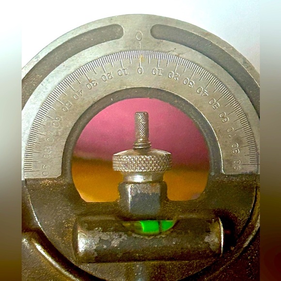 Browne and Sharpe Vintage Level Protractor - Picture 1 of 5